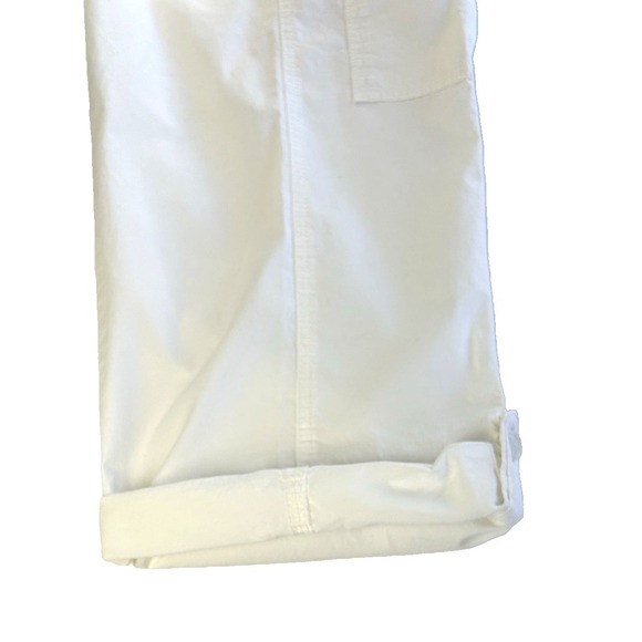 Chico's Roll Tab Crop Pant Effortless Closet Staple Coastal Grandma Size 3-XL - Picture 6 of 12